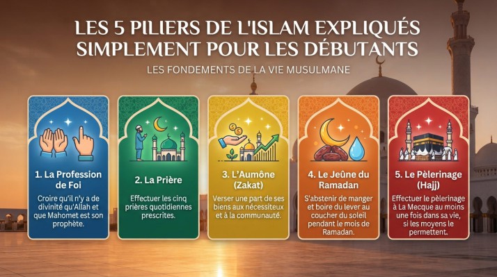 Quels sont les 5 piliers et valeurs de l'Islam ? Le guide pour les musulmans !